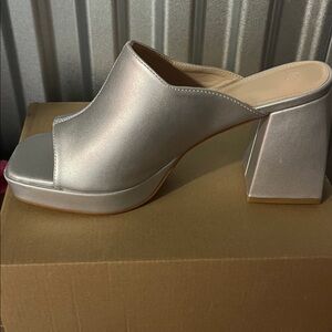 Silver Platform Shoes
